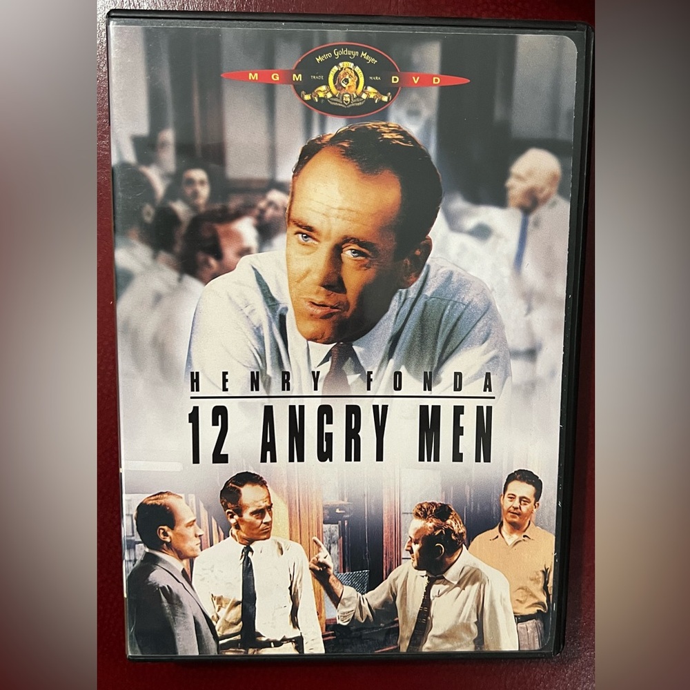 12 Angry Men WIDESCREEN DVD Like New Henry Fonda Jury deliberations